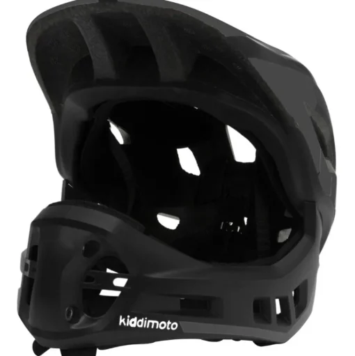 Casco integral negro S - Kiddimoto