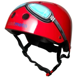 Casco Rojo Goggle SMALL - Kiddimoto