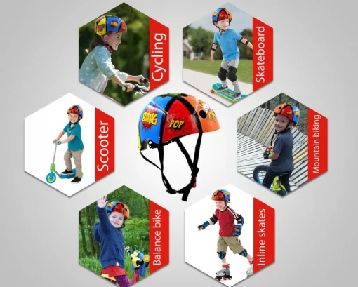 Casque Comic SMALL - Kiddimoto