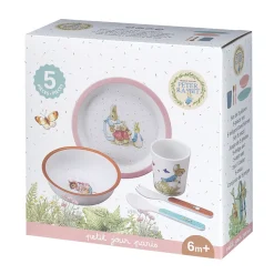 Cofre-regalo para bebé de 5 piezas multicolor - Petit Jour