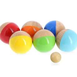 Colorido juego de petanca de madera - Vilac