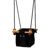 Columpio de madera y tela Negro - Solvej Swings