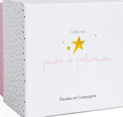 Conejo Pantin Peluche con flores - Doudou et Compagnie
