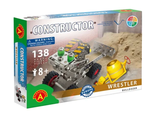 Constructor Luchador - Bulldozer - Alexander Toys