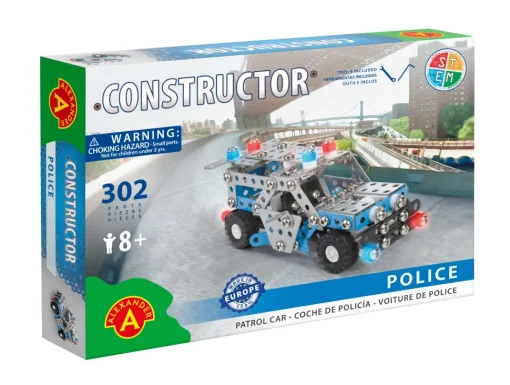 Constructor Police Patrol - Coche de policía - Alexander Toys