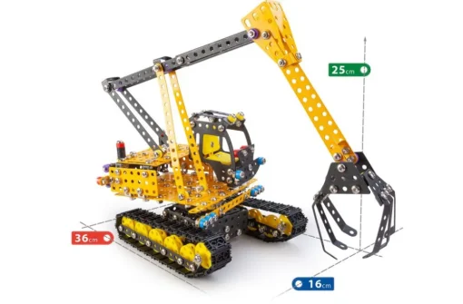 Constructor Pro - Grúa de oruga Melman 7 en 1 - Alexander Toys