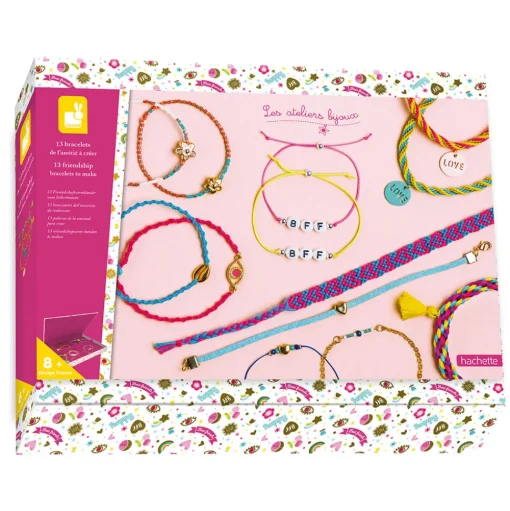 Crear 13 pulseras de la amistad - Janod