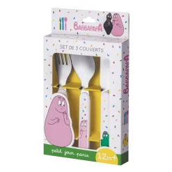 Cubiertos de aprendizaje Barbapapa - Petit Jour