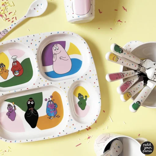 Cubiertos de aprendizaje Barbapapa - Petit Jour