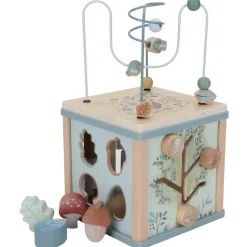 Cubo de actividad de madera Forest Friends - Little Dutch