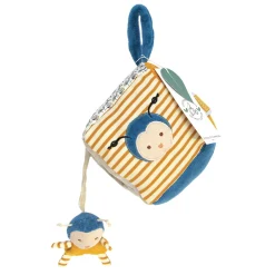 Cubo de actividad Pollen l'Abeille Bio - Doudou et Compagnie