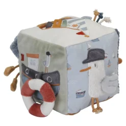 Cubo de actividad Soft Sailors Bay - Little Dutch