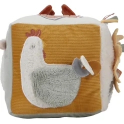 Cubo de actividades blando Little Farm - Little Dutch