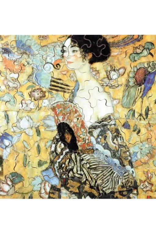 Dama con abanico de Klimt - Puzzle Michèle Wilson