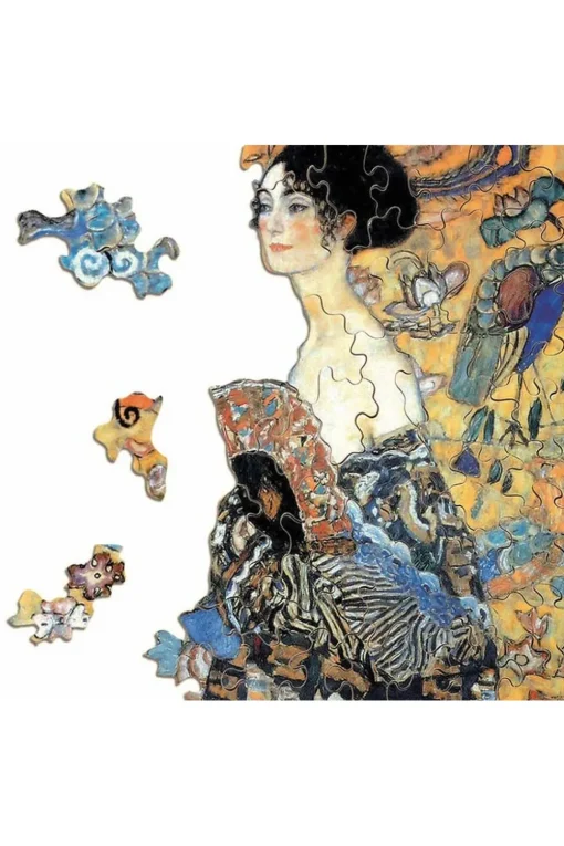 Dama con abanico de Klimt - Puzzle Michèle Wilson