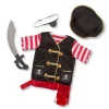 Disfraz para juego de roles de pirata - Melissa & Doug