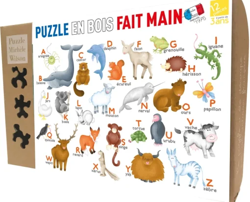 El alfabeto de los animales por Hannah Weeks - Puzzle Michèle Wilson