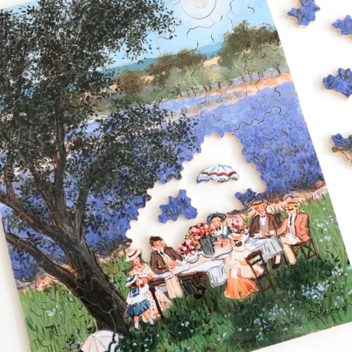 El arte de vivir de Delacroix - Puzzle Michèle Wilson