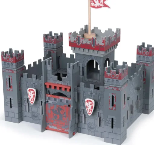 El fantástico castillo rojo y gris - Papo