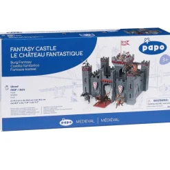El fantástico castillo rojo y gris - Papo