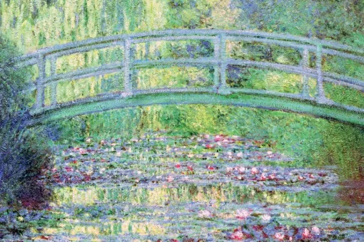 El puente japonés de Monet - Puzzle Michèle Wilson