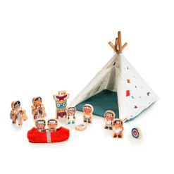 El tipi y los indios - Lilliputiens