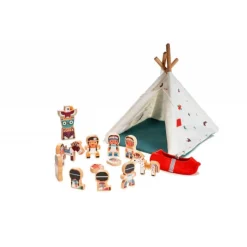 El tipi y los indios - Lilliputiens