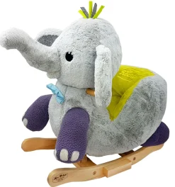 Elefante mecedora gris - Gerardo's Toys