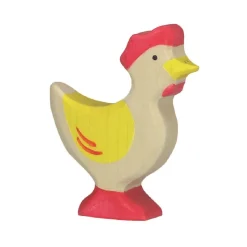 Estatuilla de gallina - Holztiger