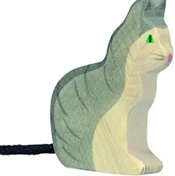 Estatuilla de gato - Holztiger