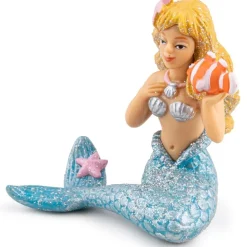 Figura de sirena plateada - Papo