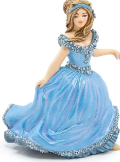 Figura Princesa en Zapatilla de Cristal Azul Papo