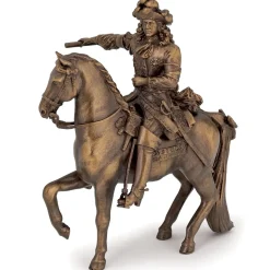 Figurilla de Luis XIV en su caballo - Papo