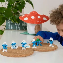 Figurilla de pitufo con panel de pitufino - Schleich