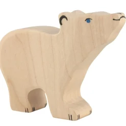 Figurina di orso polare, piccola - Holztiger