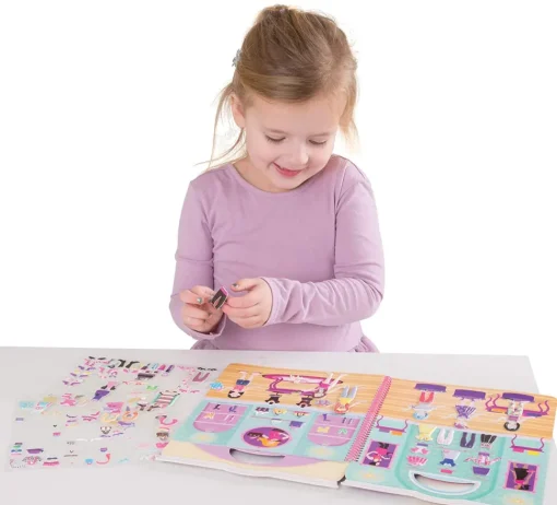 Folleto de adhesivos reposicionables para vendajes - Melissa & Doug