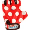 Gants Red Dotty SMALL - Kiddimoto