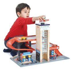 Garaje y estación de servicio - Tender Leaf Toys