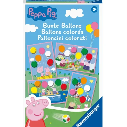 Globos de colores de Peppa Pig - Ravensburger