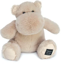 Hip Chic peluche hipopótamo beige 25 cm - Histoire d'Ours
