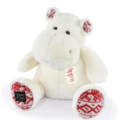 Hip Chic peluche hipopótamo blanco 40 cm - Histoire d'Ours