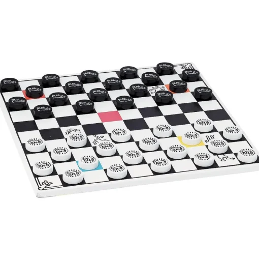 Jeu de Dames Backgammon Keith Haring - Vilac