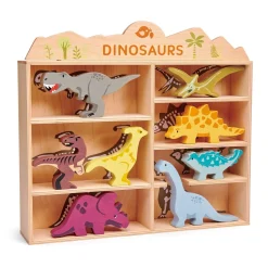 Juego de animales de madera Dinosaurios - Tender Leaf Toys