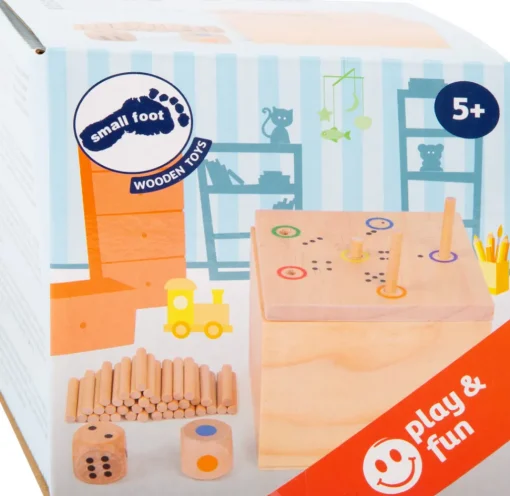 Juego de dados 6 en la caja - Small foot company