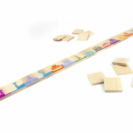 Juego de dominó Globe-trotter - Milaniwood