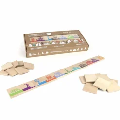 Juego de dominó Globe-trotter - Milaniwood