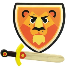 Juego de escudo y espada de león - Vilac