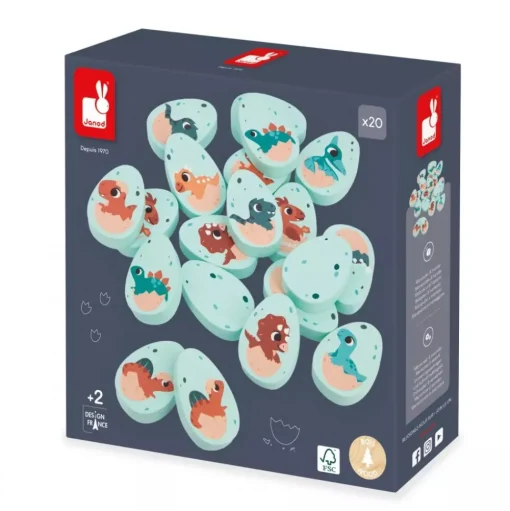 Juego De Memoria Dino - Janod