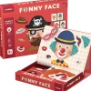 Juego magnético Funny Face - Mideer