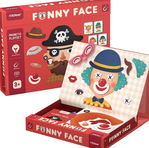 Juego magnético Funny Face - Mideer